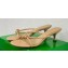 Bottega Veneta Heel 4.5cm Tubular leather Blink Mules Nude 2024