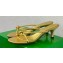 Bottega Veneta Heel 4.5cm Tubular leather Blink Mules Gold 2024