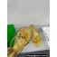 Bottega Veneta Heel 4.5cm Tubular leather Blink Mules Gold 2024