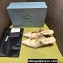 Prada Heel 5.5cm Patent leather Mules with Strap Beige 2024