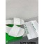 Bottega Veneta Leather Amy Flat mules with Intreccio pattern White 2024