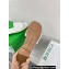 Bottega Veneta Leather Amy Flat mules with Intreccio pattern White 2024