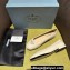 Prada Patent leather ballerinas with rounded line 1F200N Beige 2024