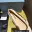 Prada Patent leather ballerinas with rounded line 1F200N Beige 2024