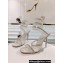 Rene Caovilla sculpted acetate Heel 9.5cm Chandelier Crystal Sandals White 2024
