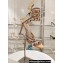Rene Caovilla Heel 9.5cm Chandelier Crystal Sandals Beige/Multicolor 2024