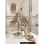 Rene Caovilla Heel 9.5cm Chandelier Crystal Sandals Beige/Multicolor 2024