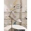 Rene Caovilla Heel 9.5cm Chandelier Crystal Sandals White 2024