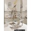Rene Caovilla Heel 9.5cm Chandelier Crystal Sandals White 2024