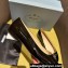 Prada Patent leather ballerinas with rounded line 1F200N Black 2024