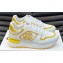 Givenchy Calfskin GIV 1 G4 Men's Sneakers White/Yellow 2024