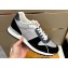 Louis Vuitton Monogram jacquard and suede calf leather Run Away Men's Sneakers Black 2024