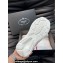Prada Systeme brushed leather Men's sneakers with bike fabric and suede elements White 2024