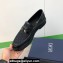 Dior Explorer Men's Loafers in Black Smooth Calfskin and Black Dior Oblique Jacquard 2024