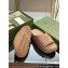 Gucci Women/Men platform Rubber slide sandals with Interlocking G Beige 2024