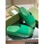 Gucci Women/Men platform Rubber slide sandals with Interlocking G Green 2024