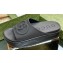 Gucci Women/Men platform Rubber slide sandals with Interlocking G Black 2024