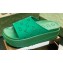 Gucci Women/Men platform perforated GG Rubber slide sandals Green 2024