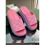 Gucci Women/Men platform perforated GG Rubber slide sandals Pink 2024