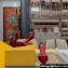 Fendi First high-heeled 7cm slingbacks Satin Red with crystals 2024