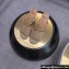 Fendi First interlaced leather high-heeled 9cm sandals Beige 2024