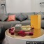 Fendi Colibrì Lite slingbacks Velvet Red with chain straps 2024