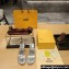 Fendi high-heeled 9cm Nappa Leather Baguette Sandals Silver 2024