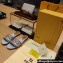 Fendi Signature embroidered-logo Slides Blue 2024