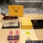 Fendi Signature Slides in canvas Pink with all-over floral print 2024