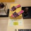 Fendi Signature Slides in canvas Pink with all-over floral print 2024