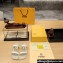 Fendi Leather O'Lock Slides White 2024