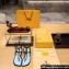 Fendi Leather O'Lock Thong Sandals Black 2024