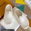 Louis Vuitton EVA rubber Men's LV Shark Clog Top Quality White 2024