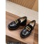Gucci Interlocking G and Crystal lug sole loafers Black 2024
