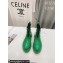 Prada PVC Rubber Rain Ankle Boots Green with Zip 2024