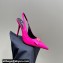 Versace Heel 10.5cm Gianni Ribbon High Slingback Pumps Patent Fuchsia 2024