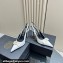 Versace Heel 10.5cm Gianni Ribbon High Slingback Pumps Patent White 2024