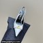 Versace Heel 10.5cm Gianni Ribbon High Slingback Pumps Patent White 2024