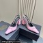Versace Heel 10.5cm Medusa Buckle High Slingback Pumps Patent Pink 2024