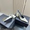 Versace Heel 10.5cm Medusa Buckle High Slingback Pumps Patent White 2024