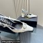 Versace Heel 10.5cm Medusa Buckle High Slingback Pumps Patent White 2024