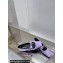 Versace Heel 2.5cm Gianni Ribbon Open Satin Ballerinas Purple 2024