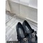 Versace Heel 2.5cm Gianni Ribbon Open Satin Ballerinas Black 2024