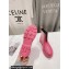 Prada PVC Rubber Rain Ankle Boots Pink with Zip 2024