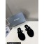 Chanel Crystal CC Logo Thong Sandals Velvet Black 2024