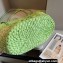 Cheap Sale Loewe Raffia Straw and Leather Anagram basket bag Light Green/White 2024