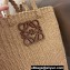 Cheap Sale Loewe Raffia Straw Anagram Tote bag Beige 2024