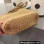 Cheap Sale Loewe Raffia Straw Anagram Tote bag Beige 2024