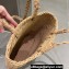 Cheap Sale Loewe Raffia Straw Anagram Tote bag Beige 2024