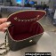 Cheap Sale Chanel Raffia Straw Vanity Case bag Black 2024